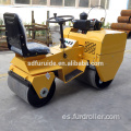 Nuevo diseño 700kg Mini compactador de rodillos compactadores para la venta Mini máquina de construcción Compactador de suelos Vibratorio compactador FYL-855